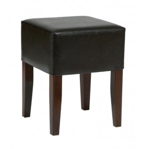 Clarke Low Stool Uph Brown Faux Leather-b<br />Please ring <b>01472 230332</b> for more details and <b>Pricing</b> 